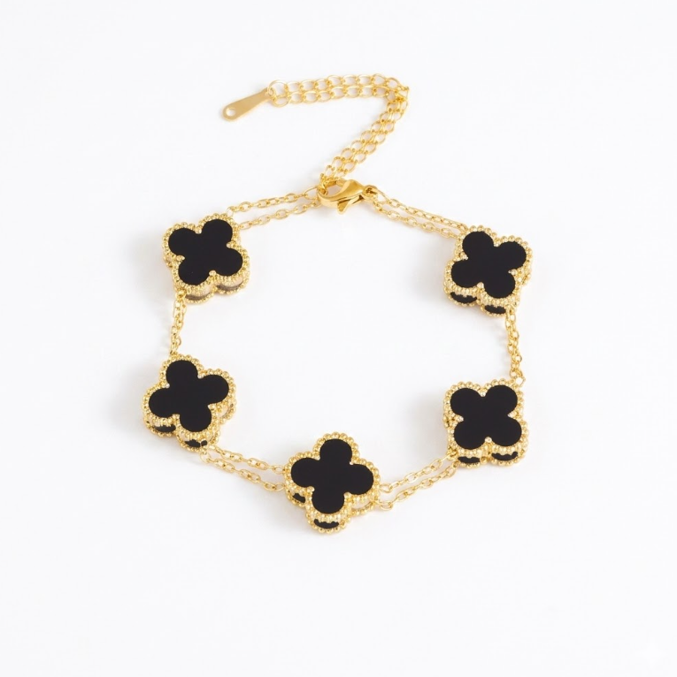 Bracelet 5 trèfles