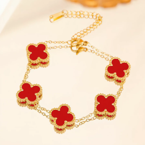 Bracelet 5 trèfles
