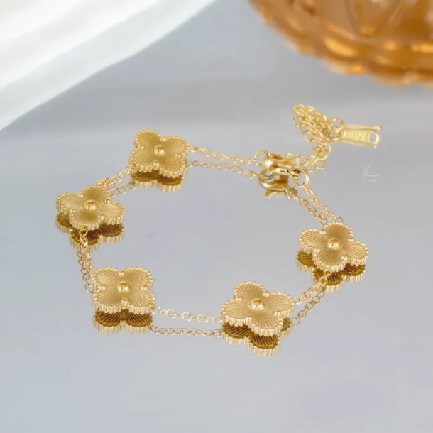 Bracelet 5 trèfles