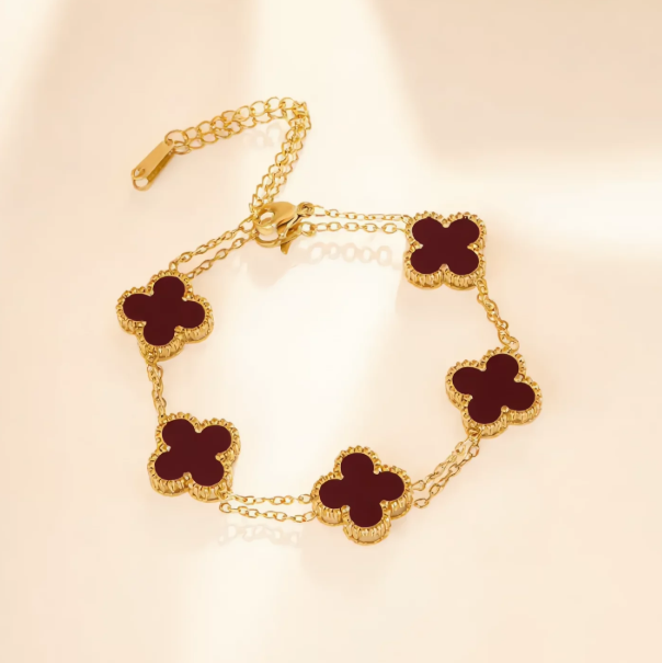 Bracelet 5 trèfles