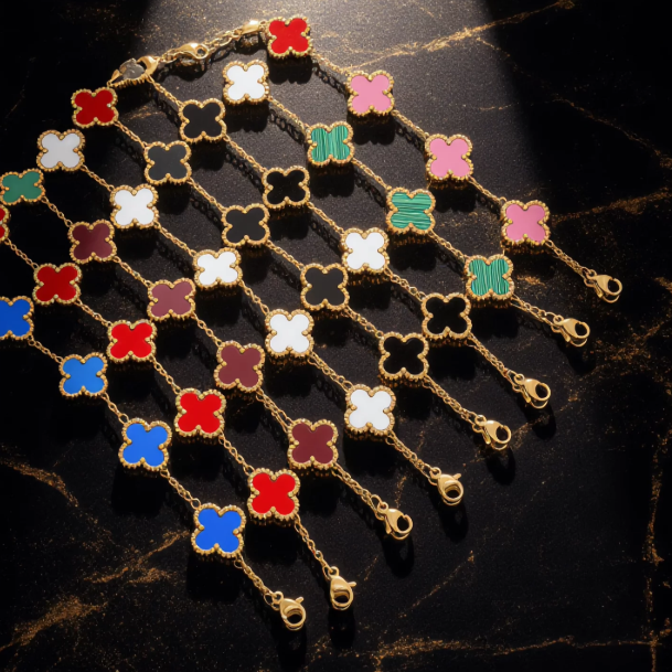 Bracelet 5 trèfles