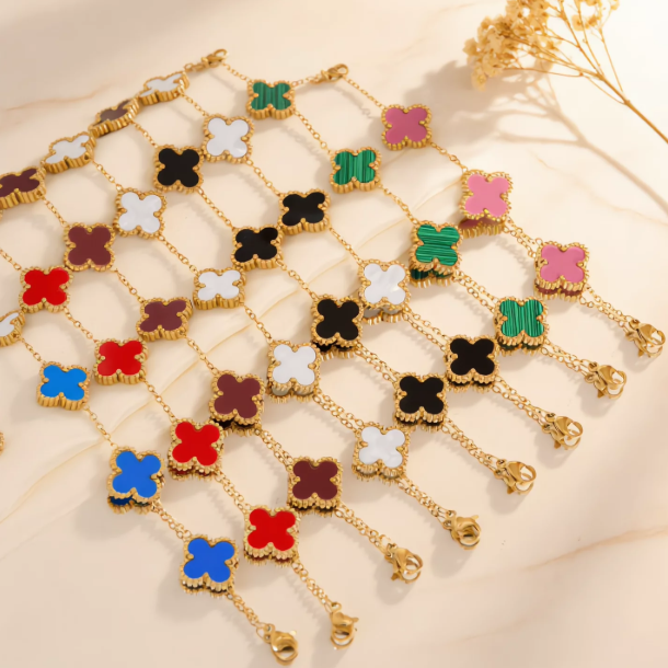 Bracelet 5 trèfles